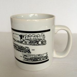 Illustrated History of Steam Locomotives Coffee Mug Series 3 Coloroll England